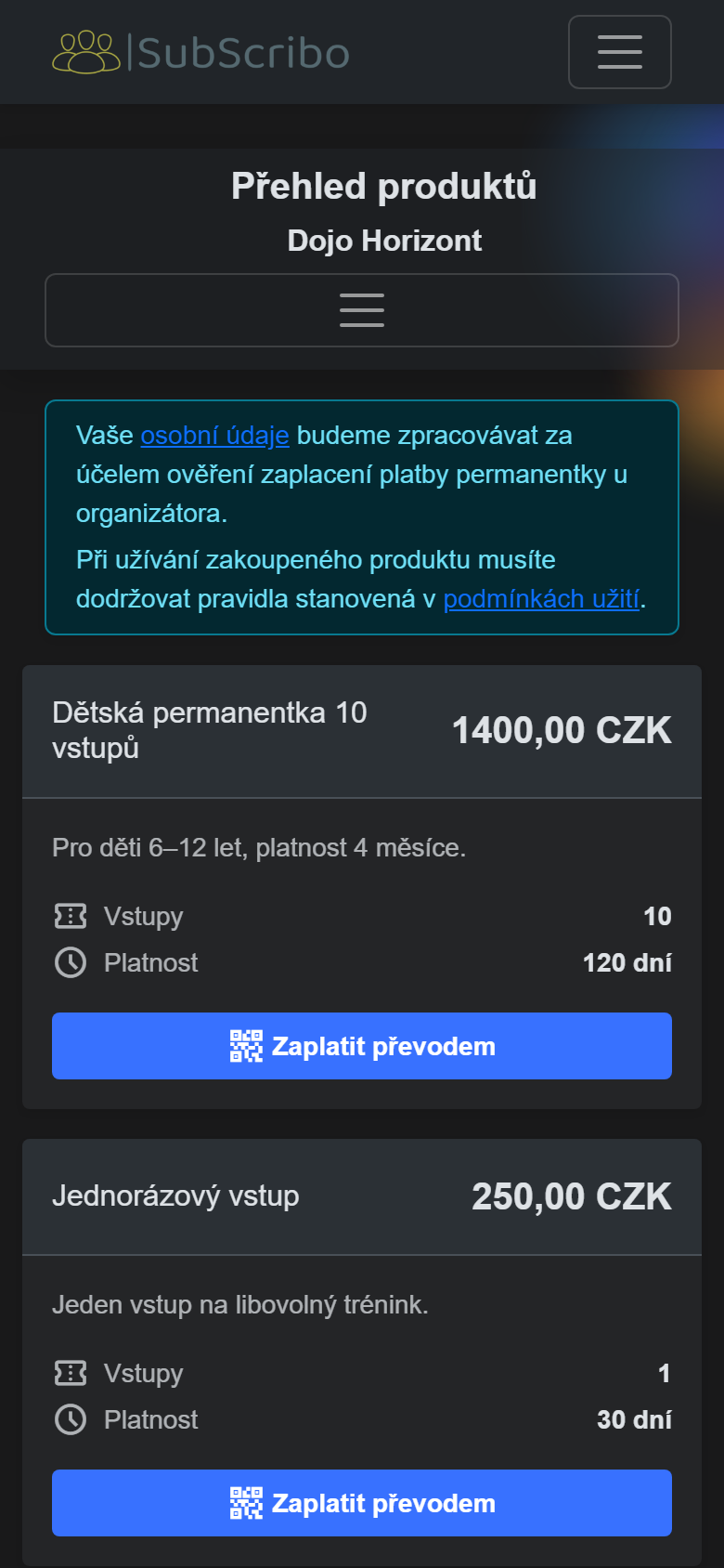 SubScribo – SaaS platforma pre správu klubov a predplatného - foto 10